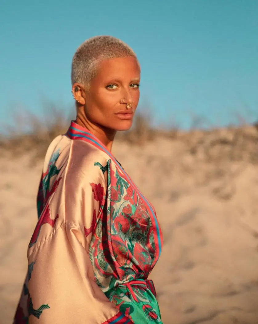 Happy Clit Kimono Pink Qinkimo