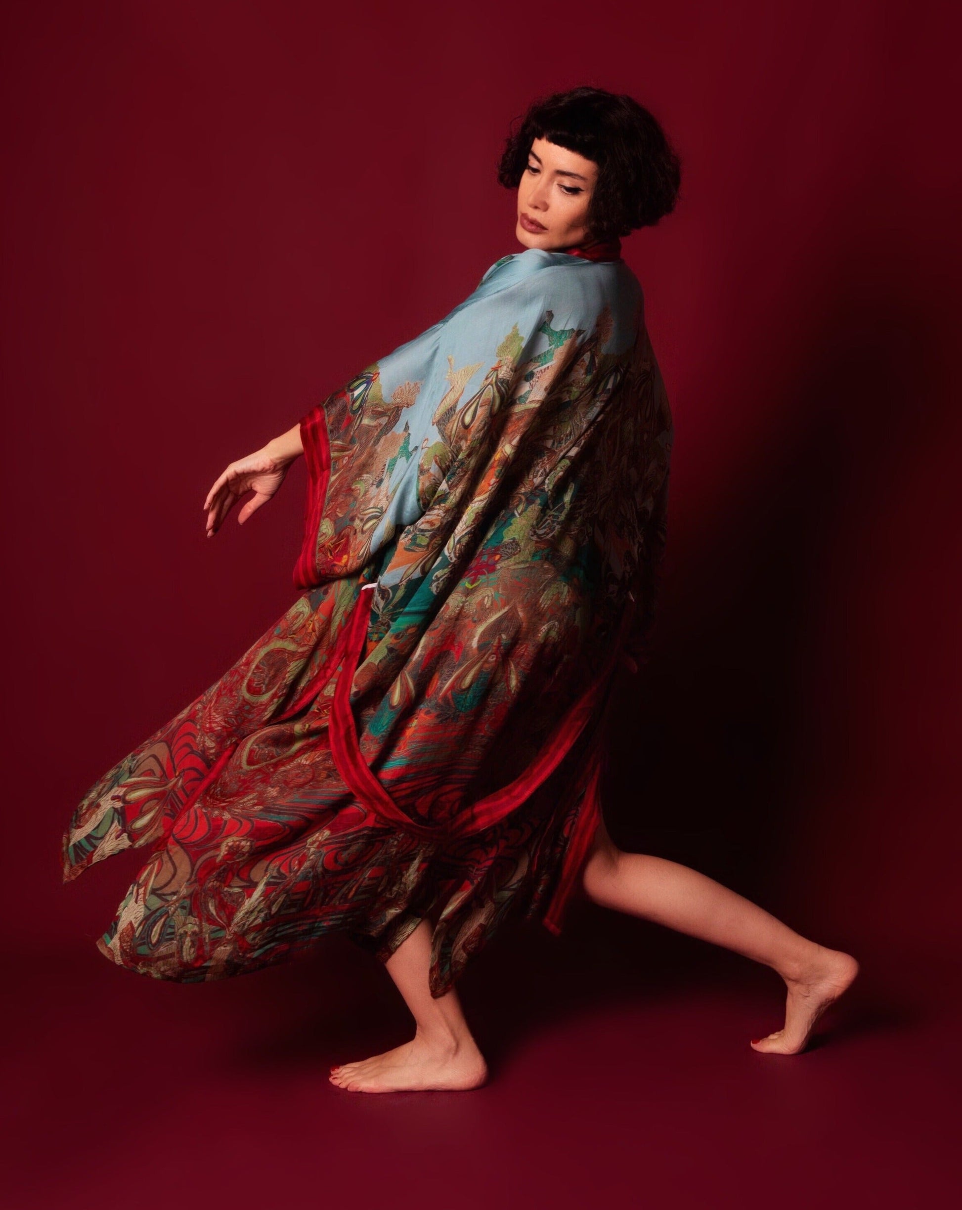 Happy Clit Kimono Clay Qinkimo