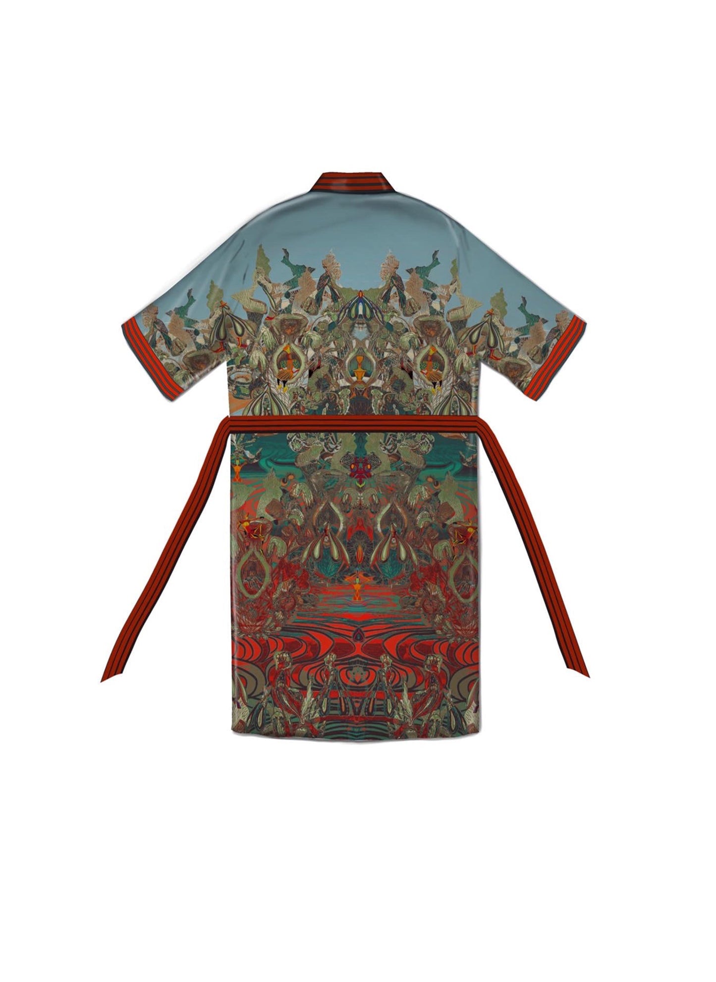 Happy Clit Kimono Clay Qinkimo