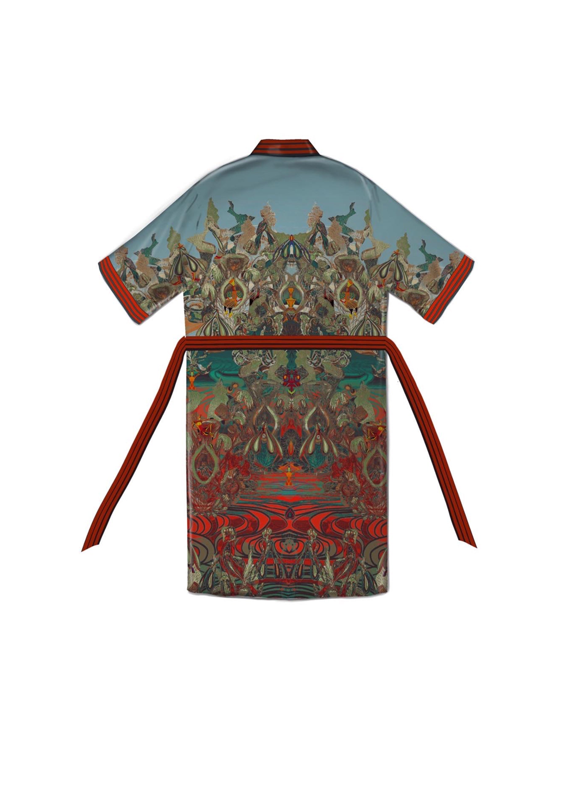 Happy Clit Kimono Clay Qinkimo