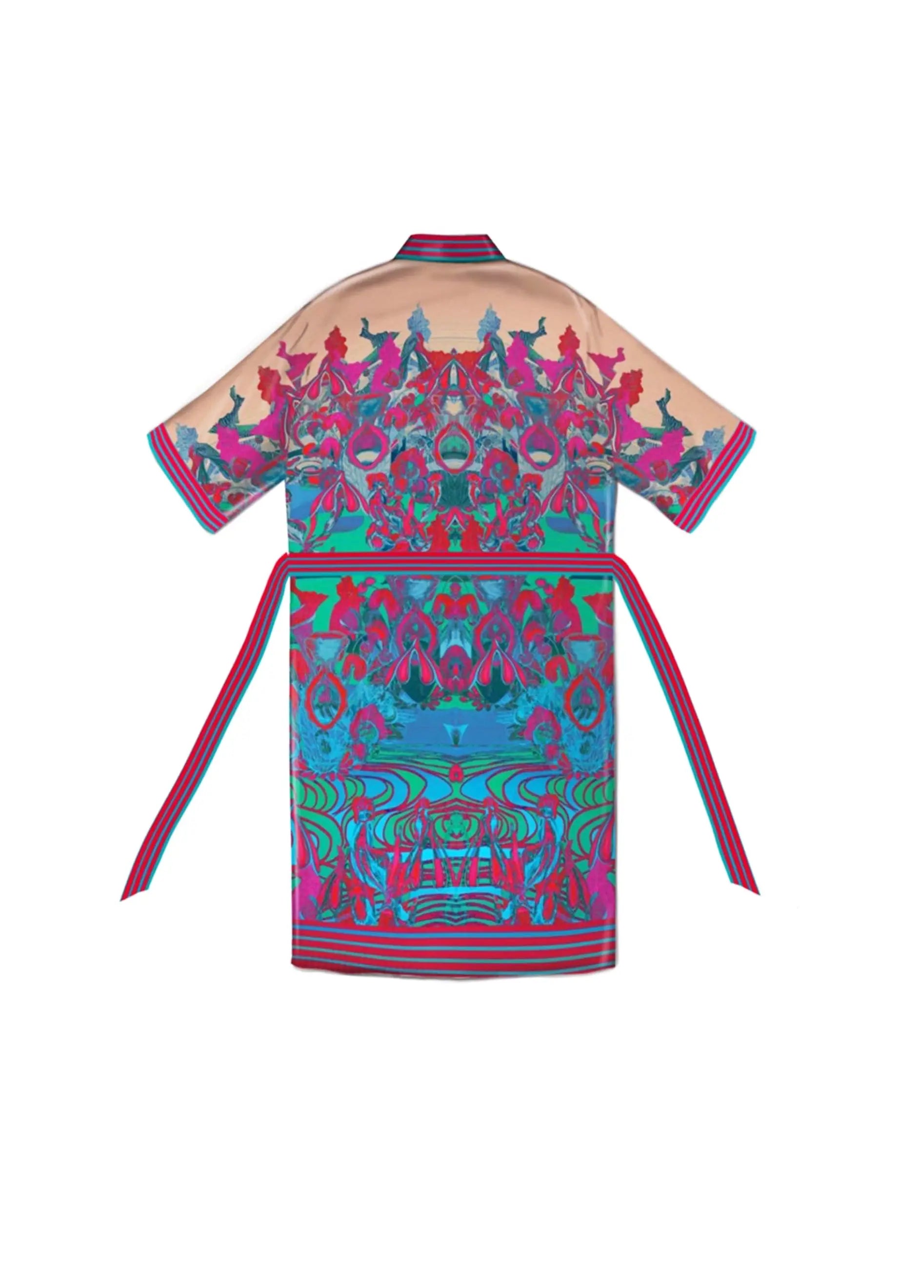 Happy Clit Kimono Pink Qinkimo