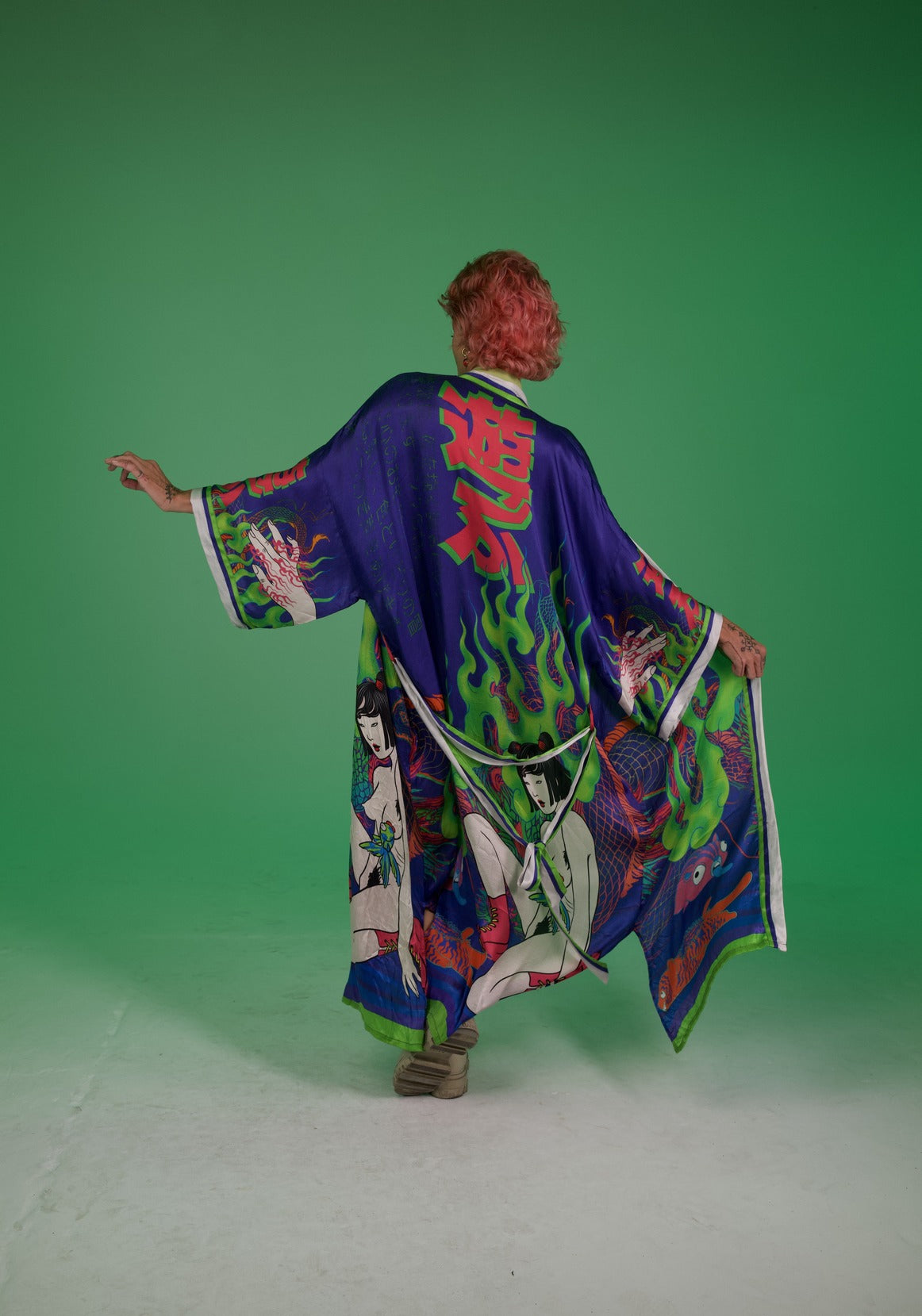 Playpunk Kimono Blue