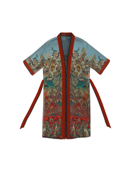 Happy Clit Kimono Clay Qinkimo